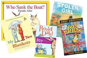 Childrens reading books